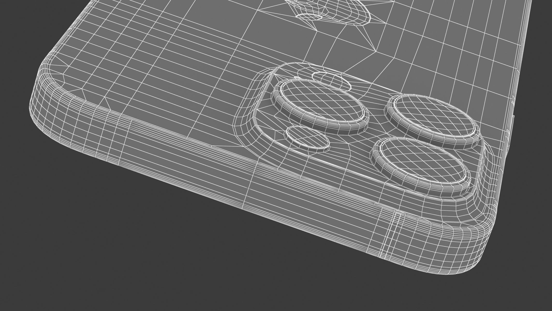 Apple iPhone 15 Pro Max White Titianium 3D model_16