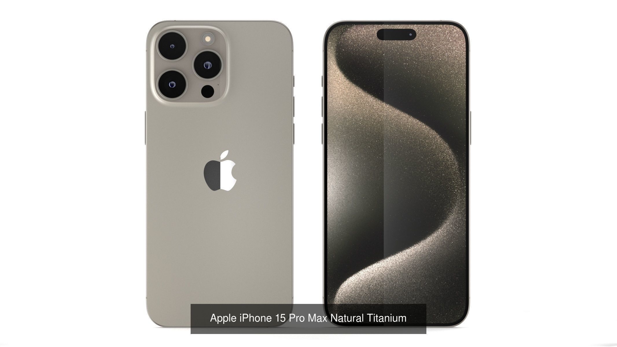 Apple iPhone 15 Pro Max All Colors 3D Model Collection_4