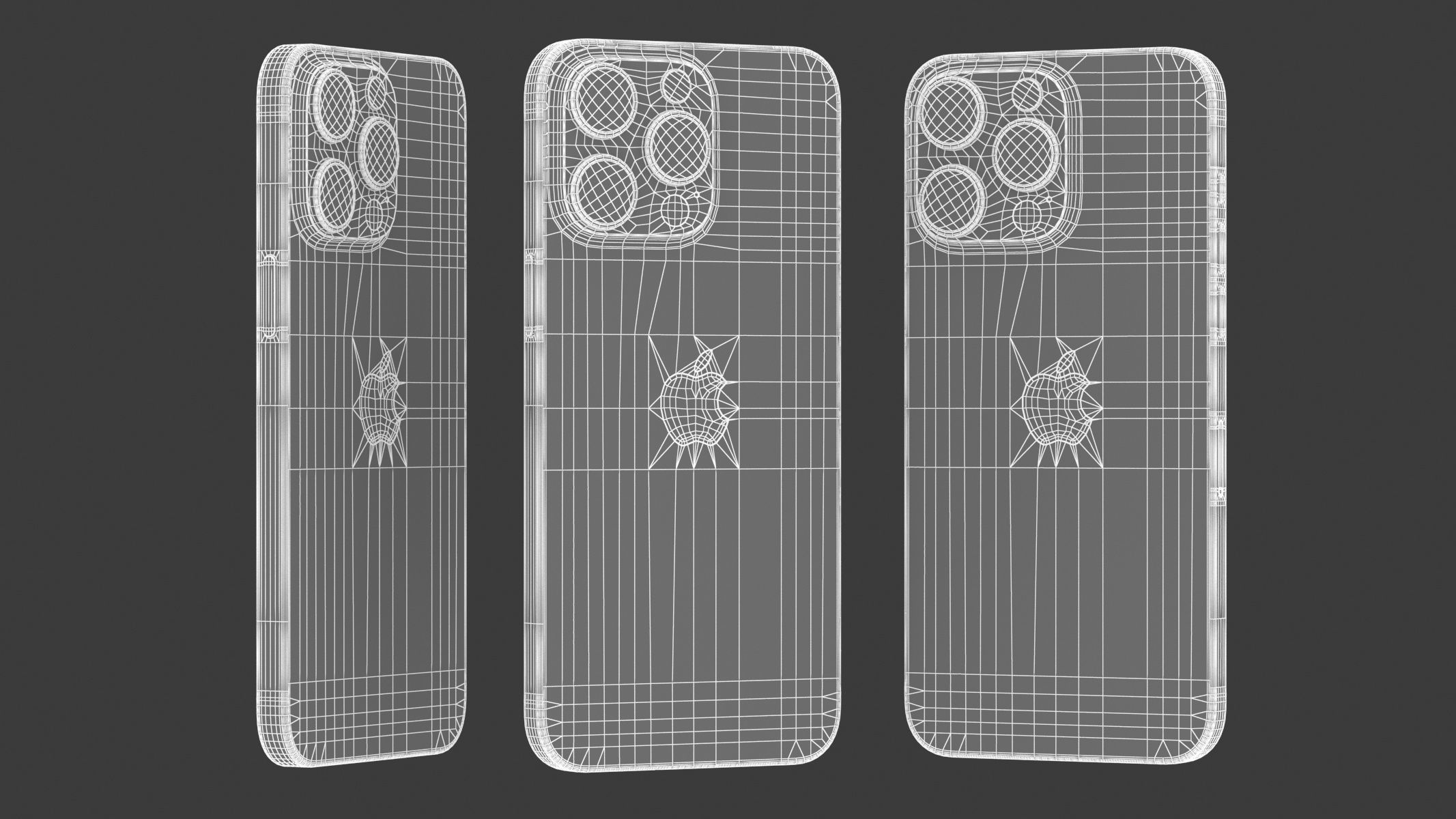 Apple iPhone 15 Pro Max All Colors 3D Model Collection_27
