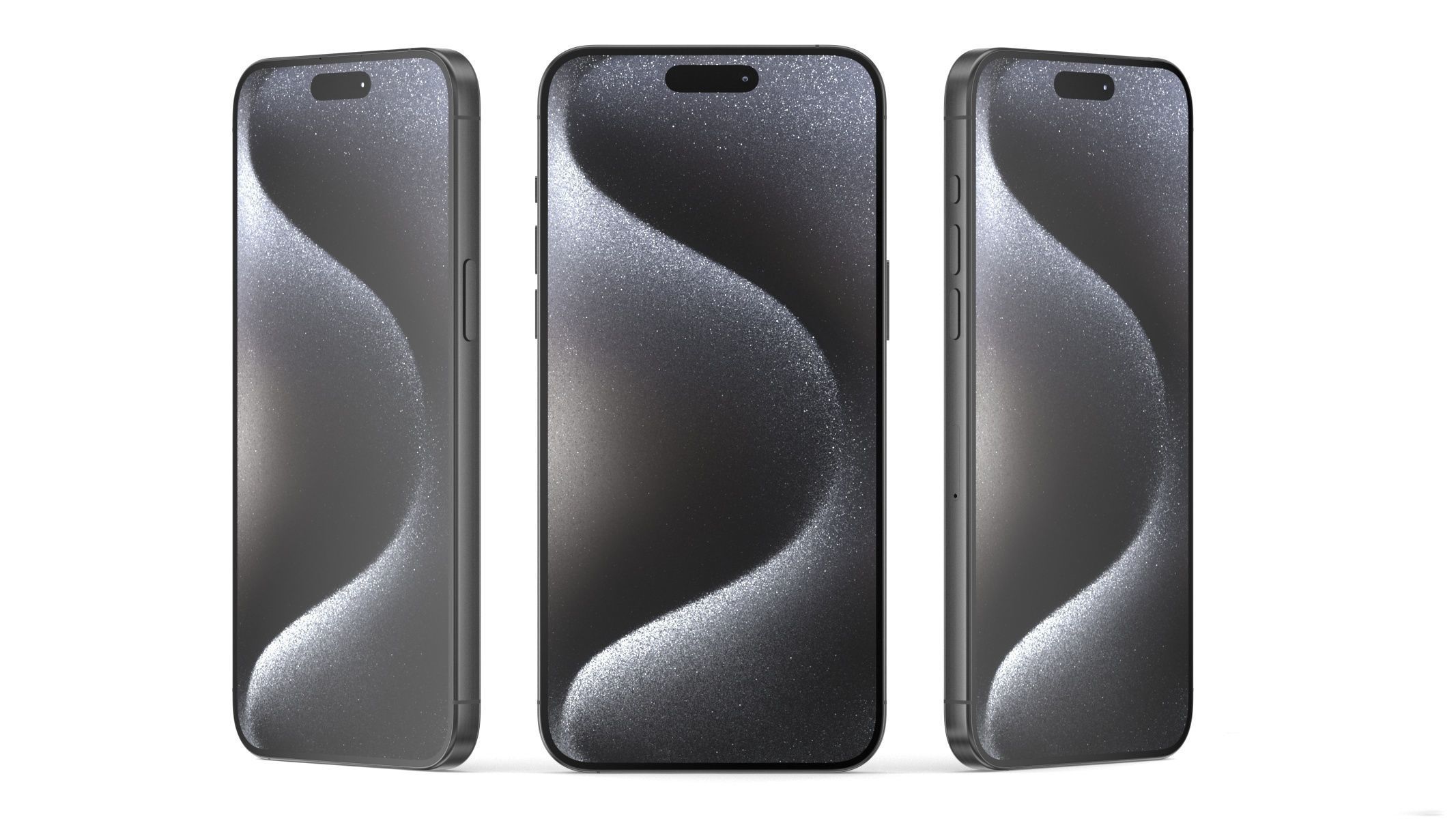Apple iPhone 15 Pro Max All Colors 3D Model Collection_18