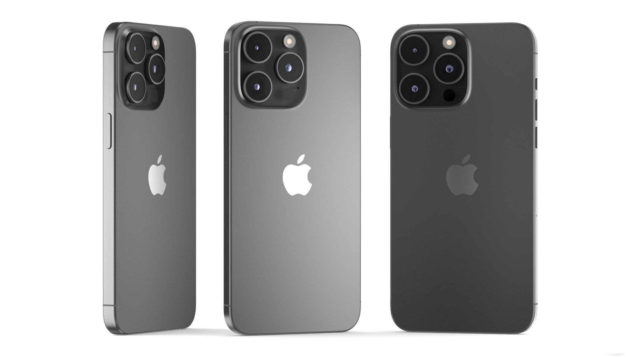 Apple iPhone 15 Pro Max All Colors 3D Model Collection_17
