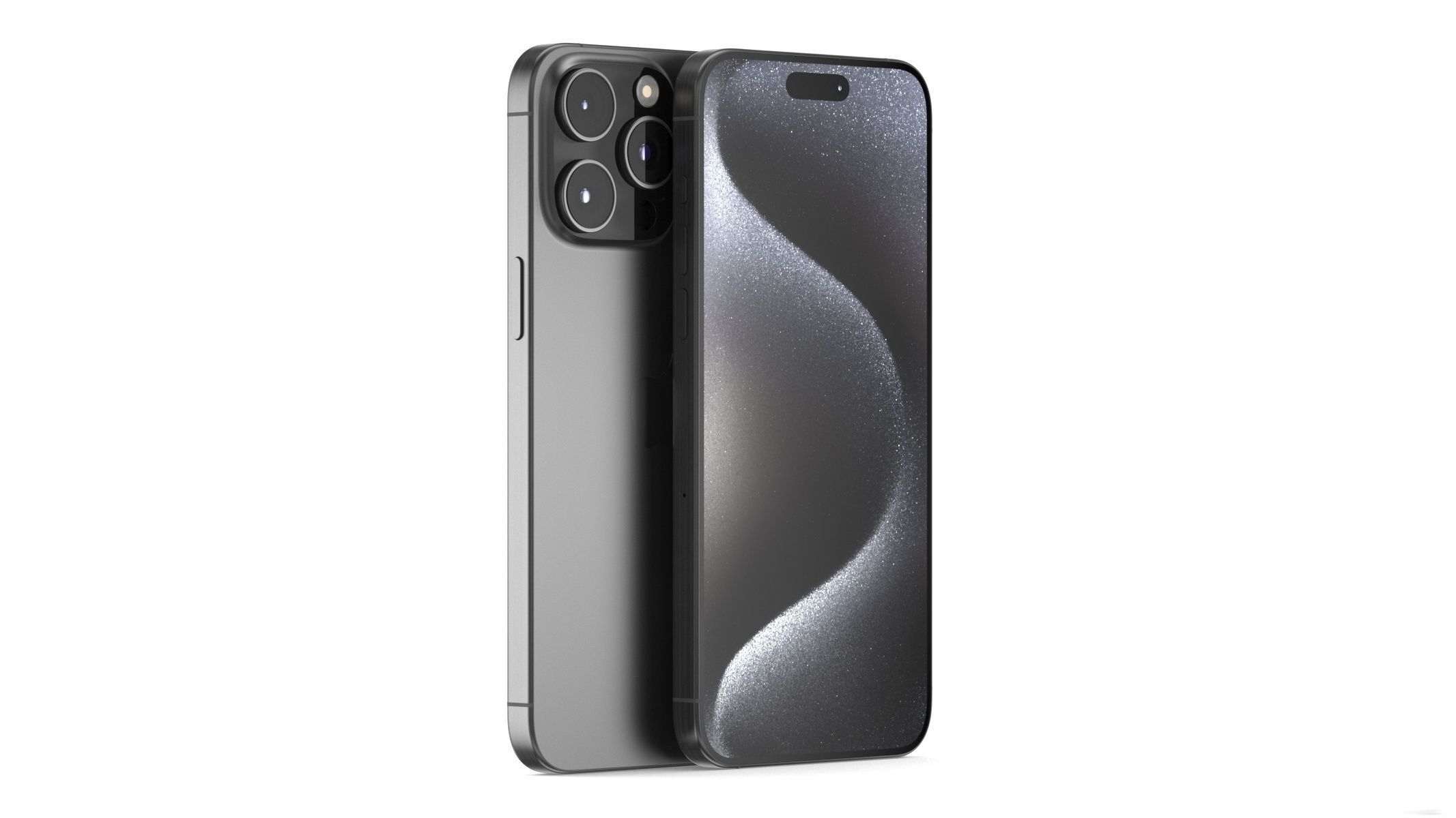 Apple iPhone 15 Pro Max All Colors 3D Model Collection_10
