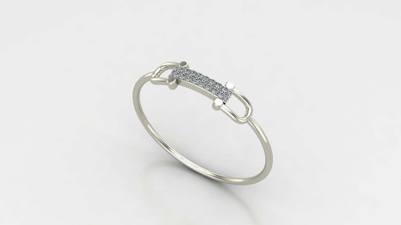 Bracelet u Bangle 3D print model 3D print model_6