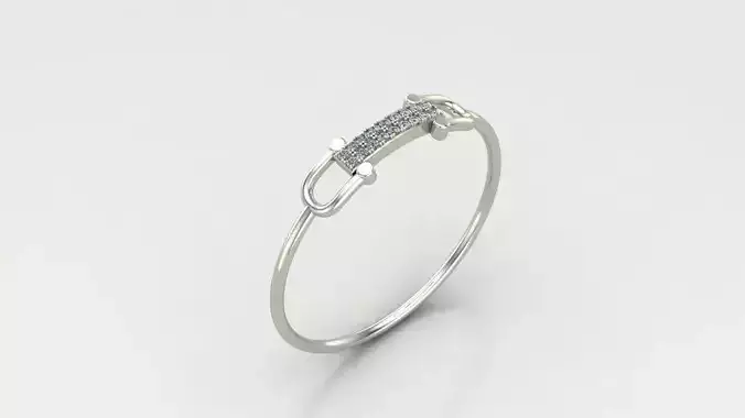 Bracelet u Bangle 3D print model