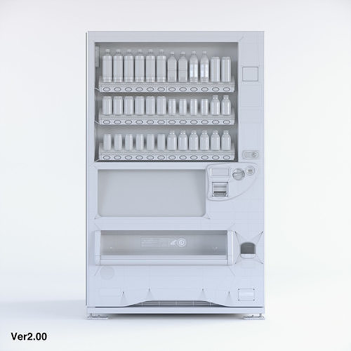 Vending Machine Collection 3D Model Pack 7