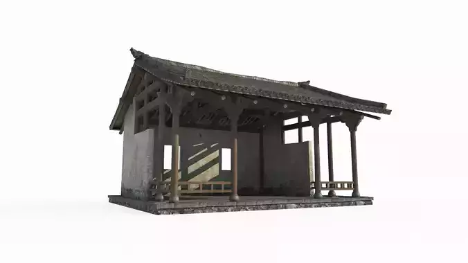 Asian Ancient Architecture Sundry Room