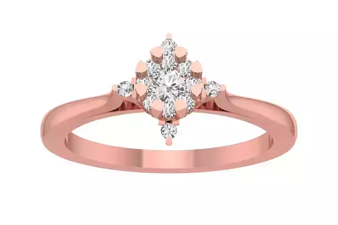 Women Wedding Engagement Bridal Ring