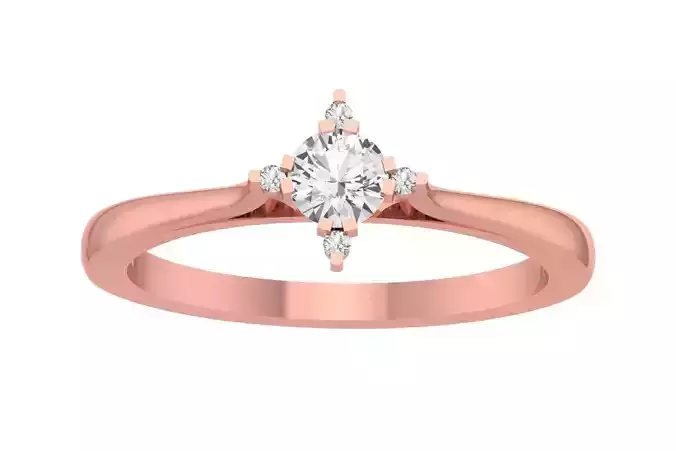 Women Wedding Engagement Bridal Ring