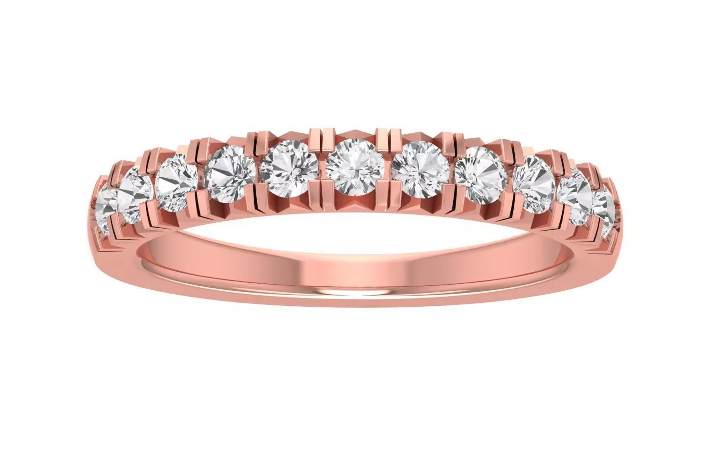 Women Wedding Band Ring 3D print model