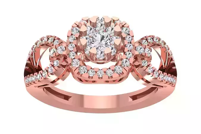 Women Wedding Engagement Bridal Ring