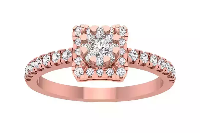 Women Wedding Engagement Bridal Ring
