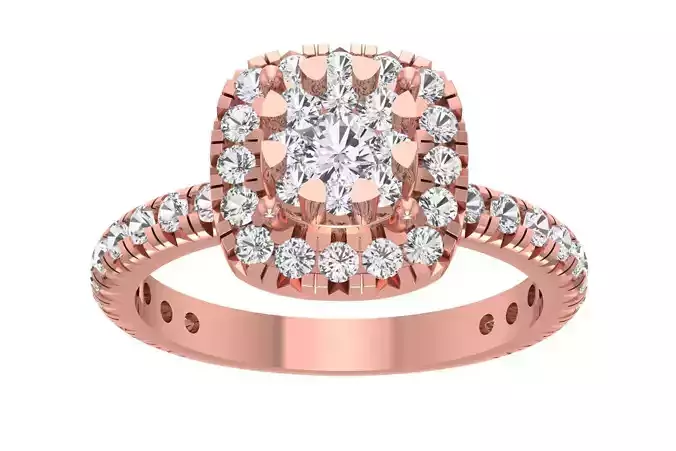 Women Wedding Engagement Bridal Ring