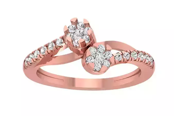 Women Wedding Engagement Bridal Ring
