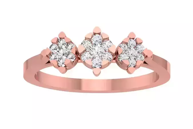 Women Wedding Engagement Bridal Ring