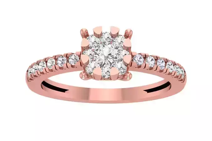 Women Wedding Engagement Bridal Ring