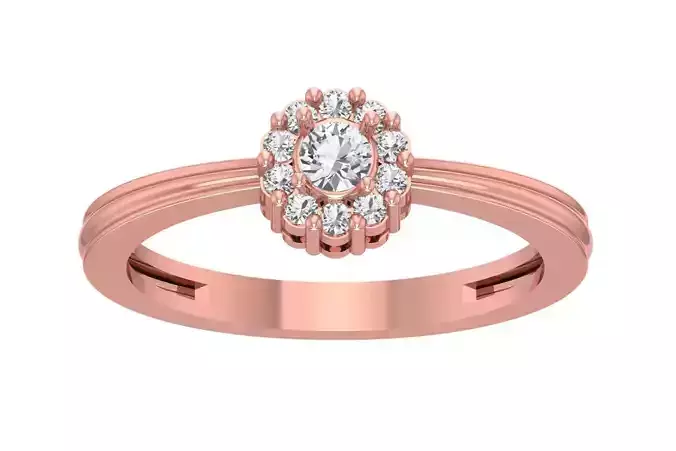 Women Wedding Engagement Bridal Ring