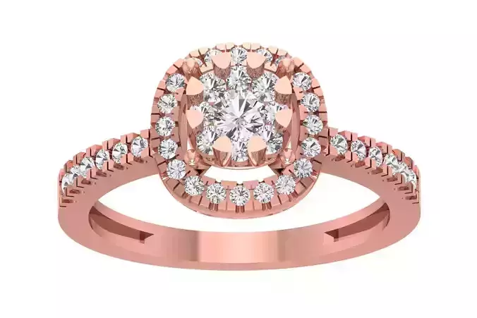Women Wedding Engagement Bridal Ring