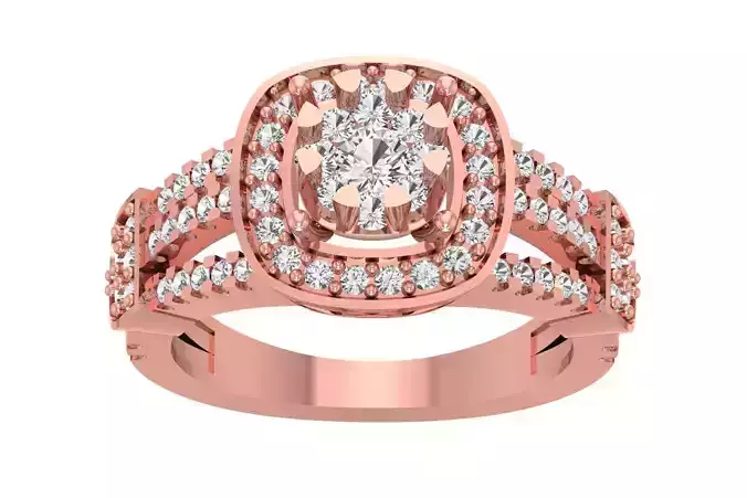 Women Wedding Engagement Bridal Ring
