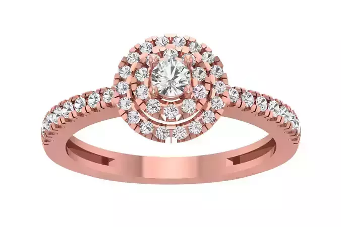 Women Wedding Engagement Bridal Ring