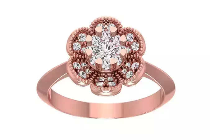 Women Wedding Engagement Bridal Ring