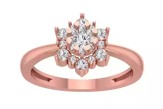 Women Wedding Engagement Bridal Ring