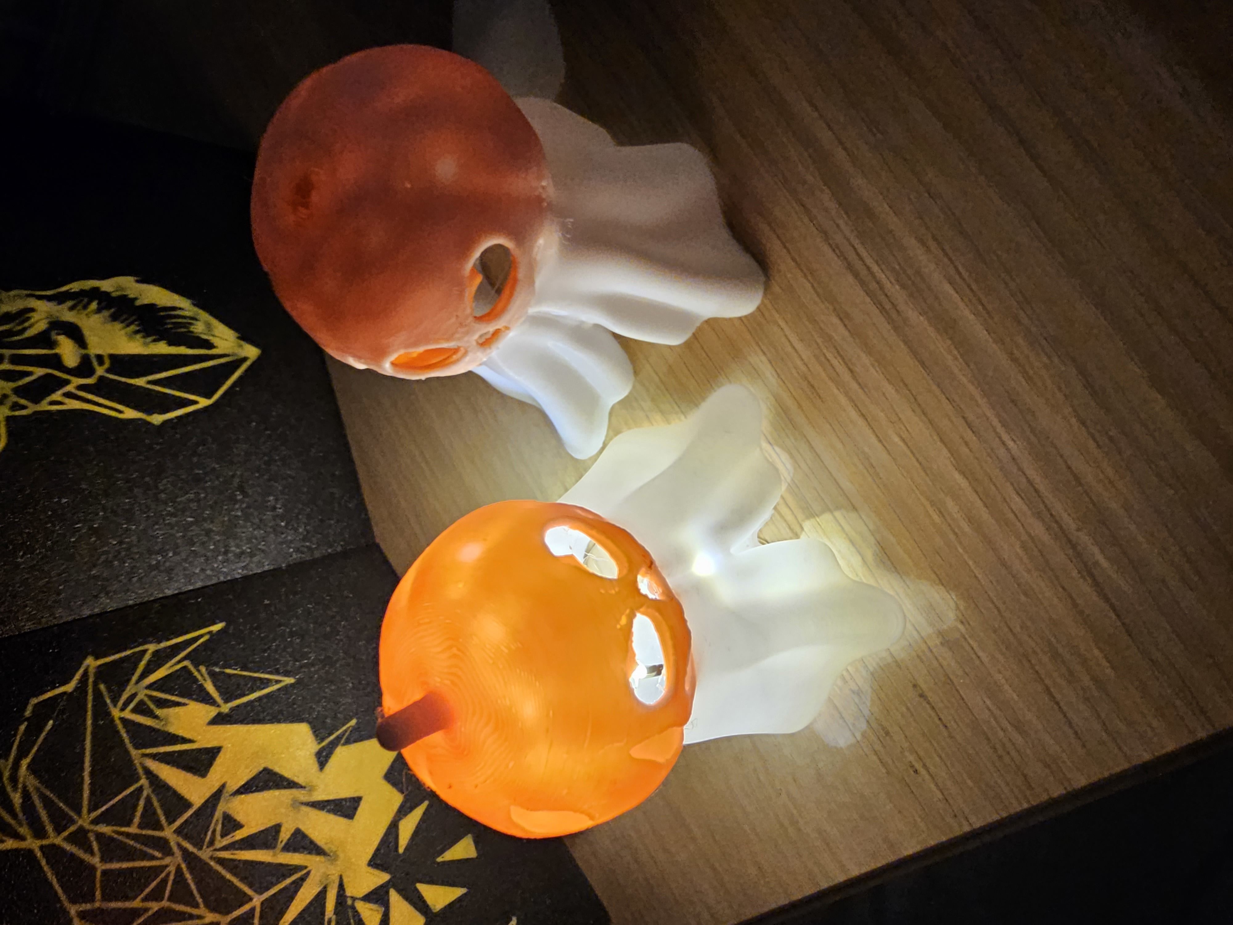 Cute Pumpking Ghost 3D print model_6