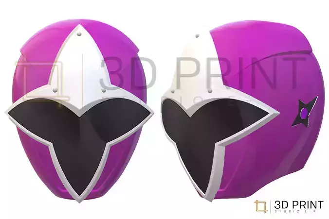 Power Rangers Ninja Steel Pink Ranger helmet