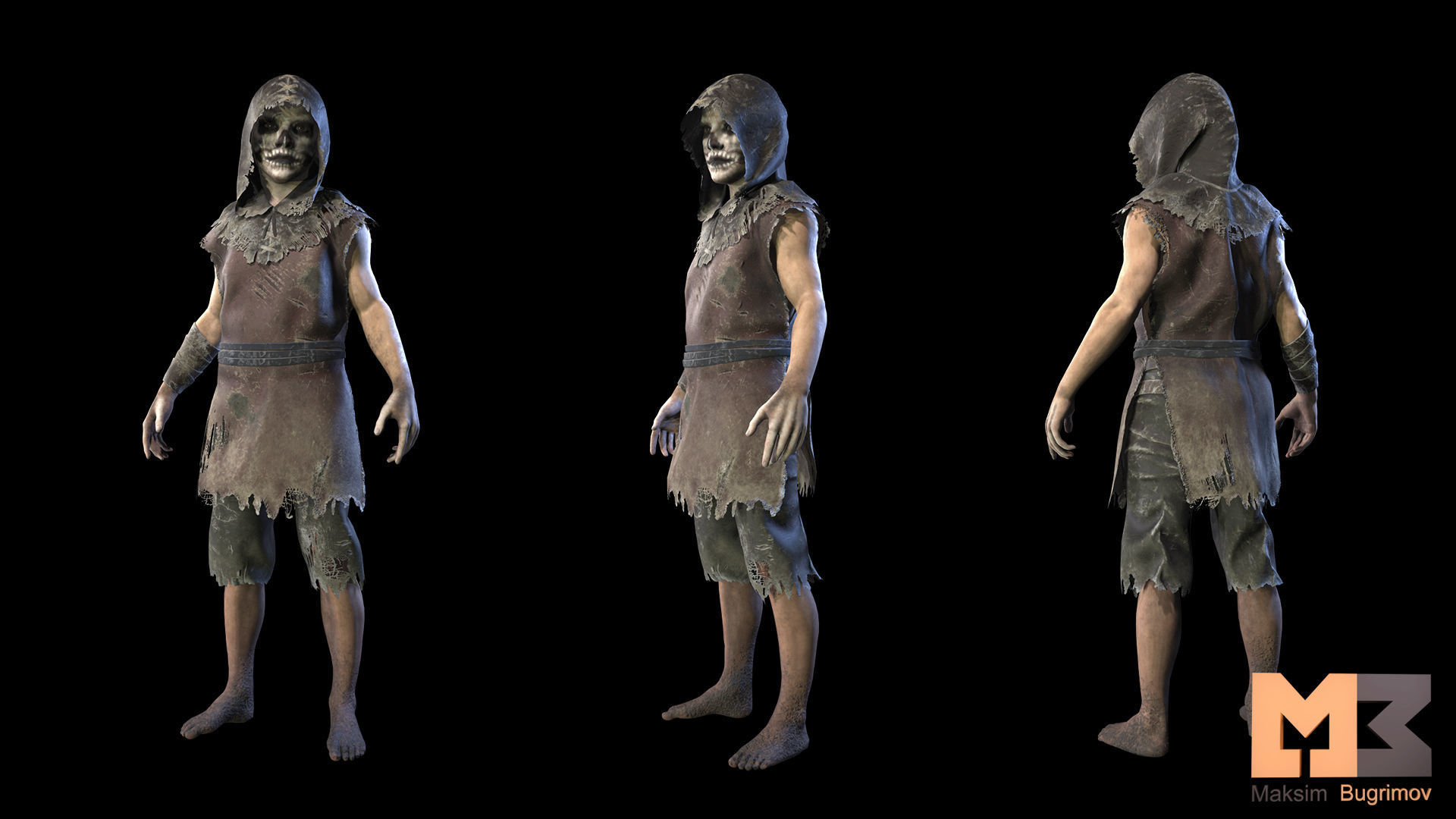 Primitive Survival 05 Low-poly 3D model_4