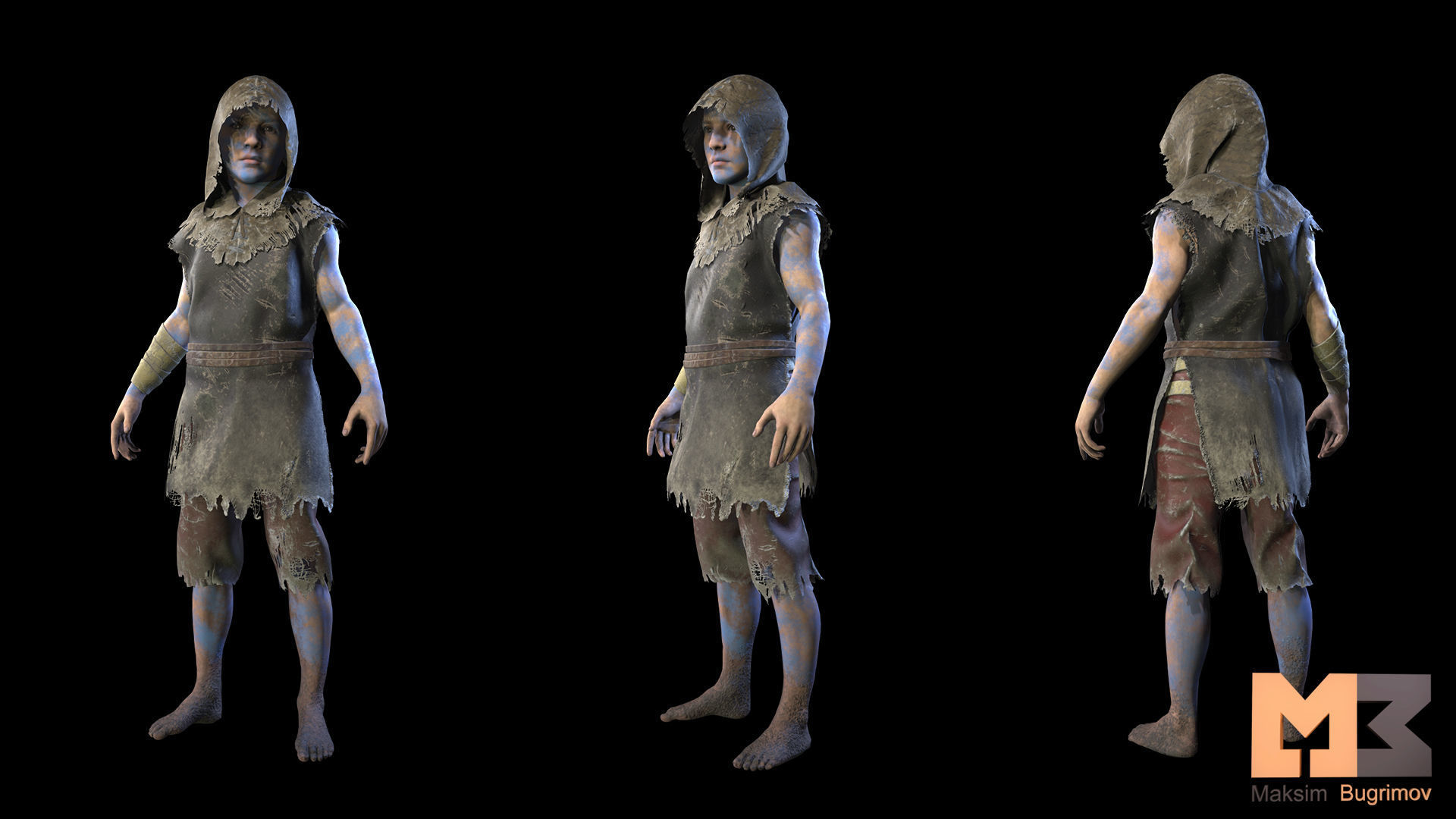 Primitive Survival 05 Low-poly 3D model_5