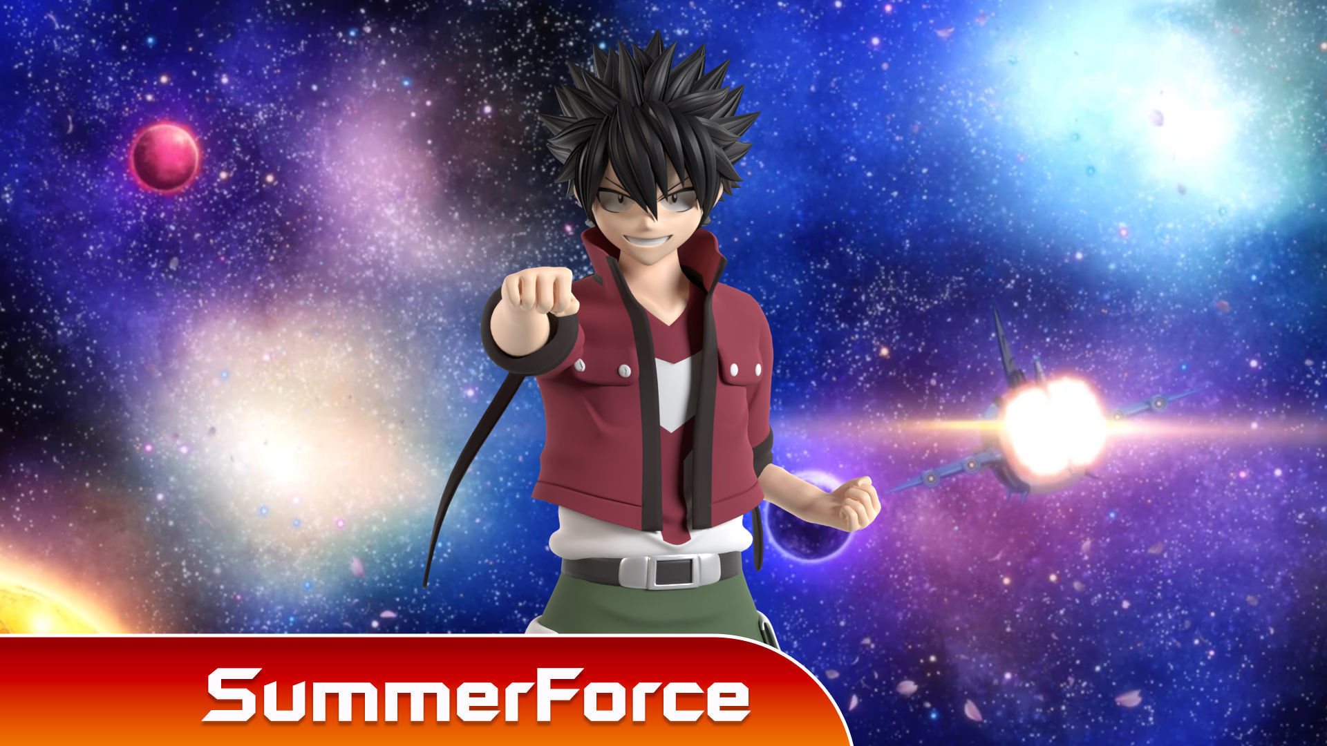 Shiki Granbell - EDENS ZERO 3D model_1