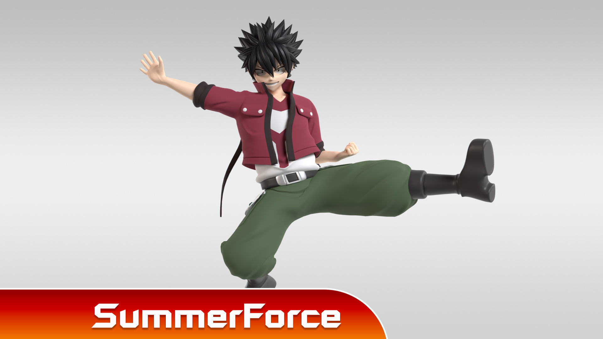 Shiki Granbell - EDENS ZERO 3D model_4