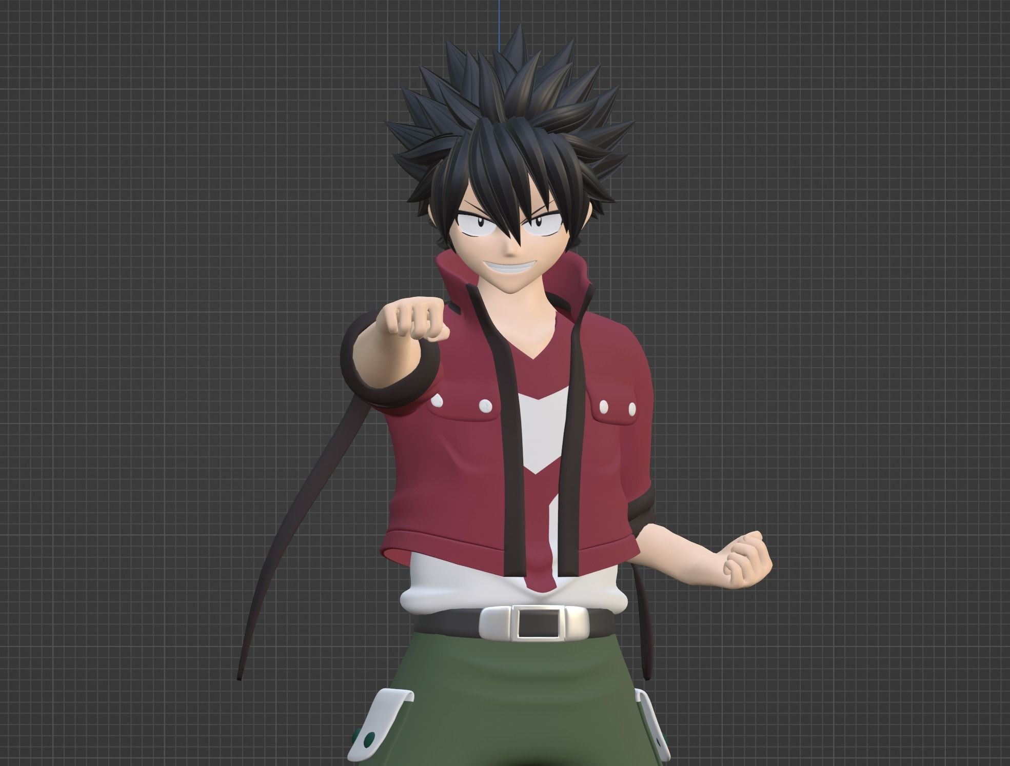 Shiki Granbell - EDENS ZERO 3D model_9