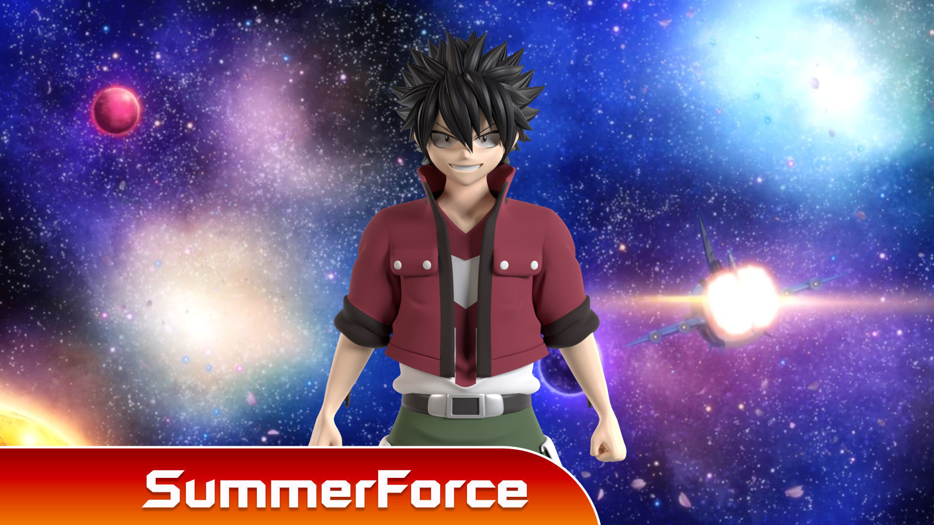 Shiki Granbell - EDENS ZERO 3D model_3