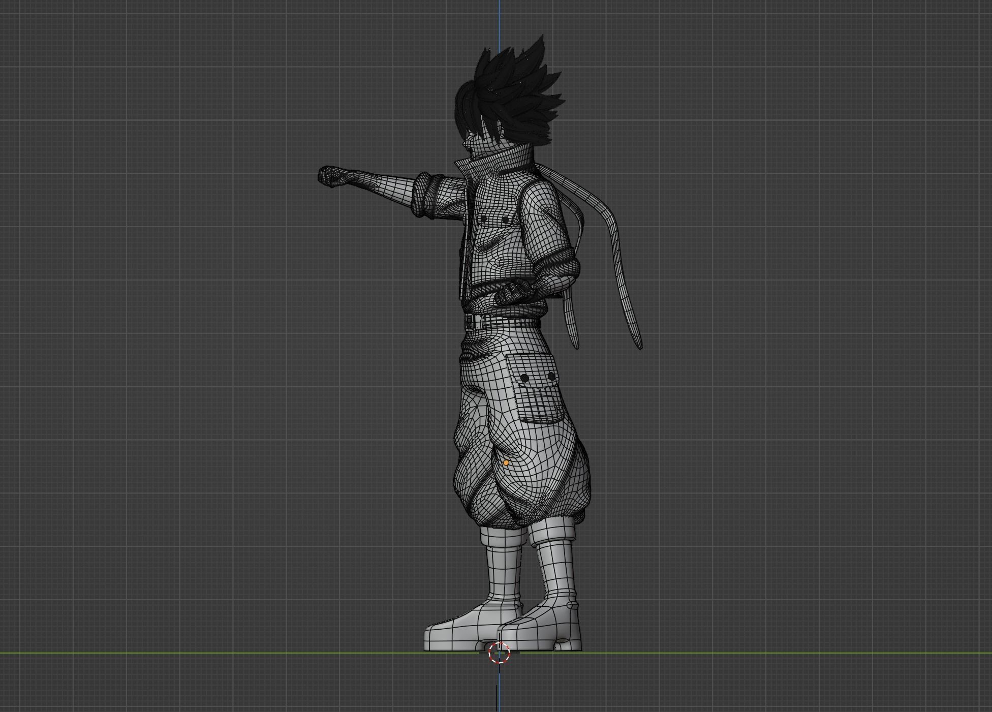 Shiki Granbell - EDENS ZERO 3D model_11