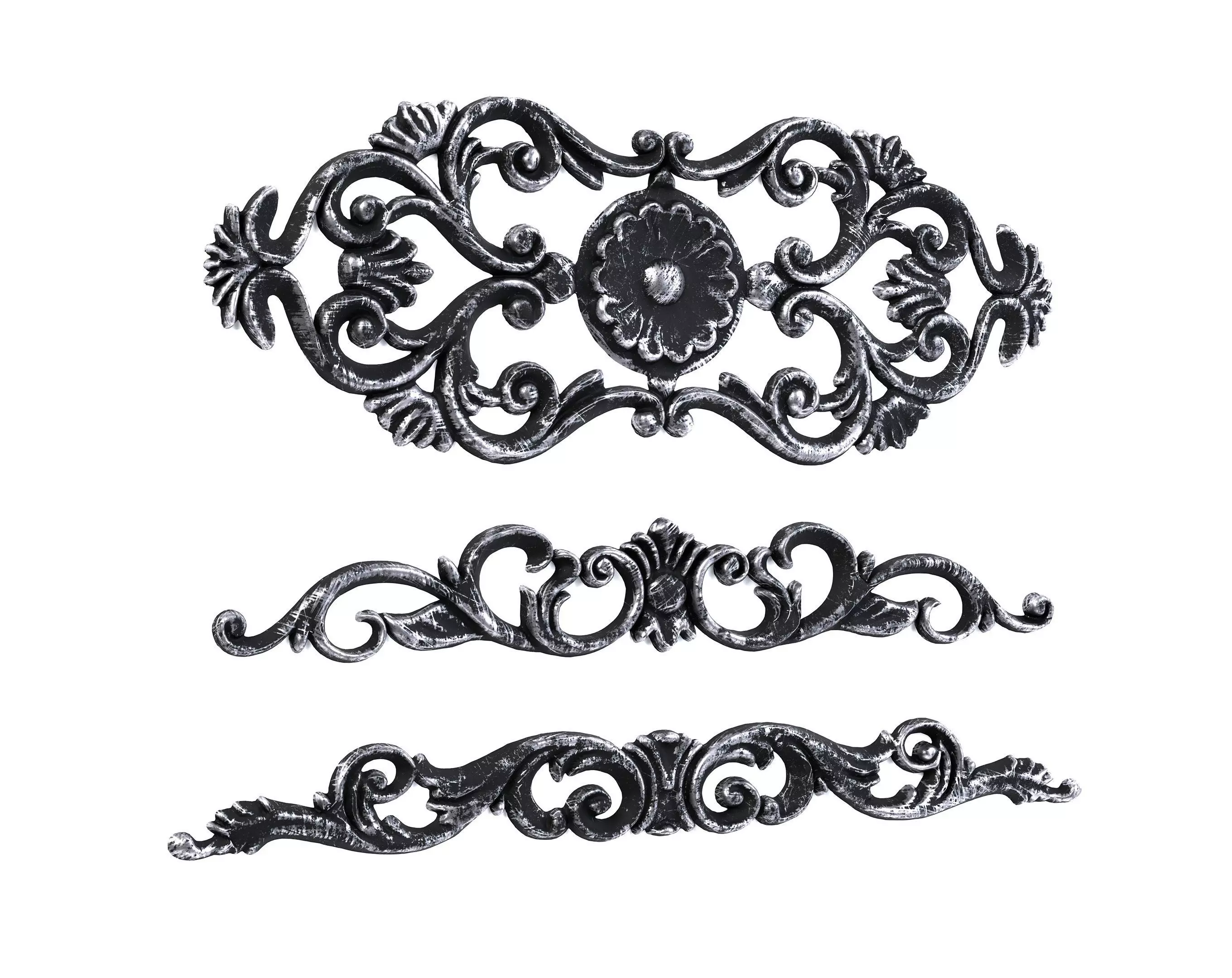 3 Low-Poly Ornament Vol 10-3 Low-poly 3D model_0