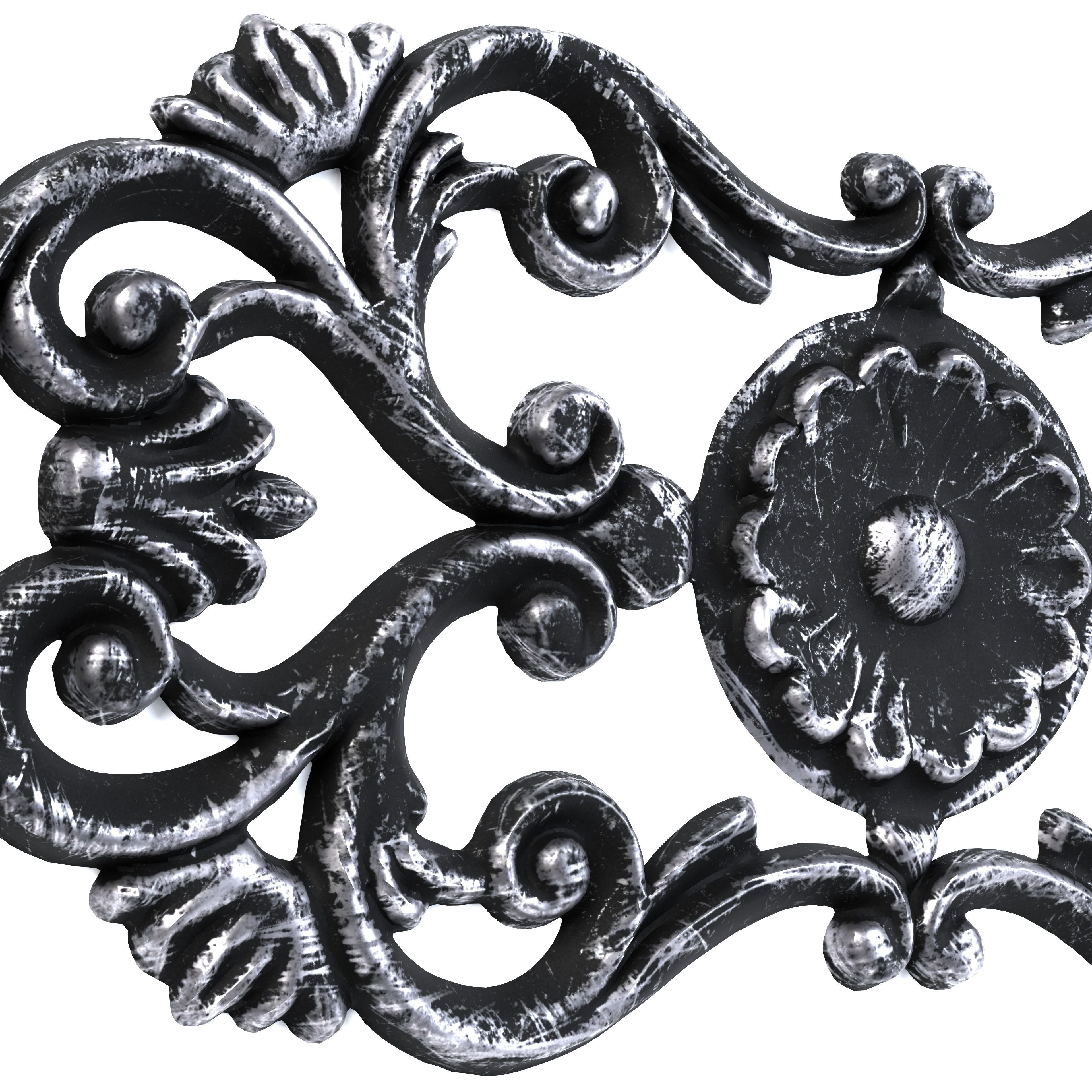 3 Low-Poly Ornament Vol 10-3 Low-poly 3D model_2