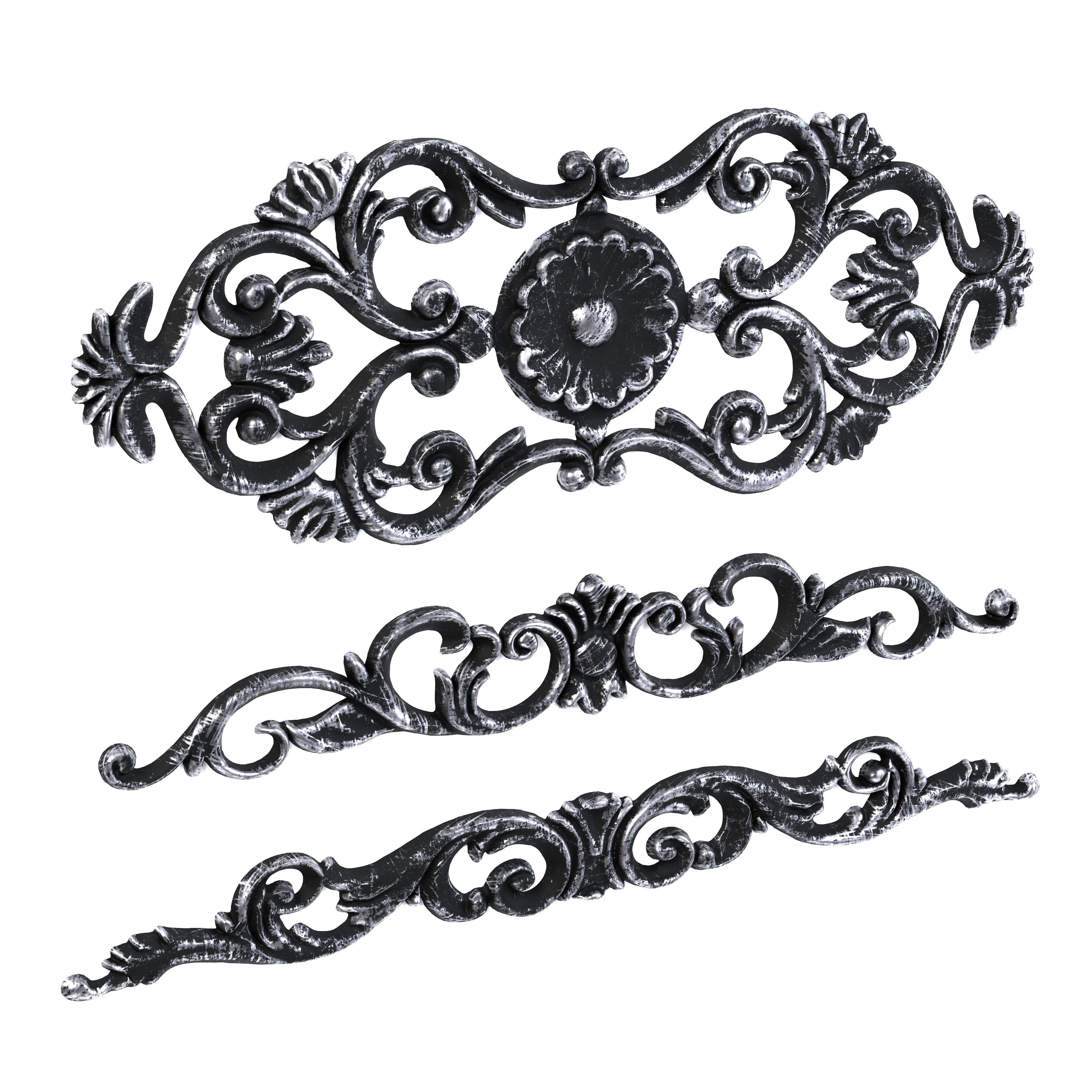 3 Low-Poly Ornament Vol 10-3 Low-poly 3D model_3