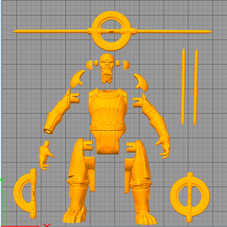 Articulated 9th Sister fallen order  3D print model_4