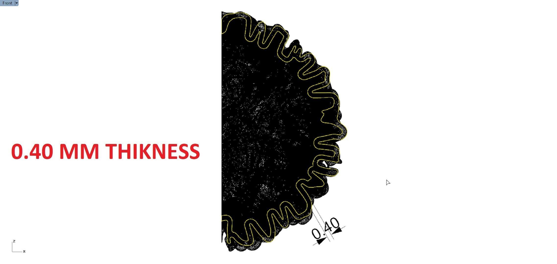 Rudraksh 3d model pendent 3D print model_11