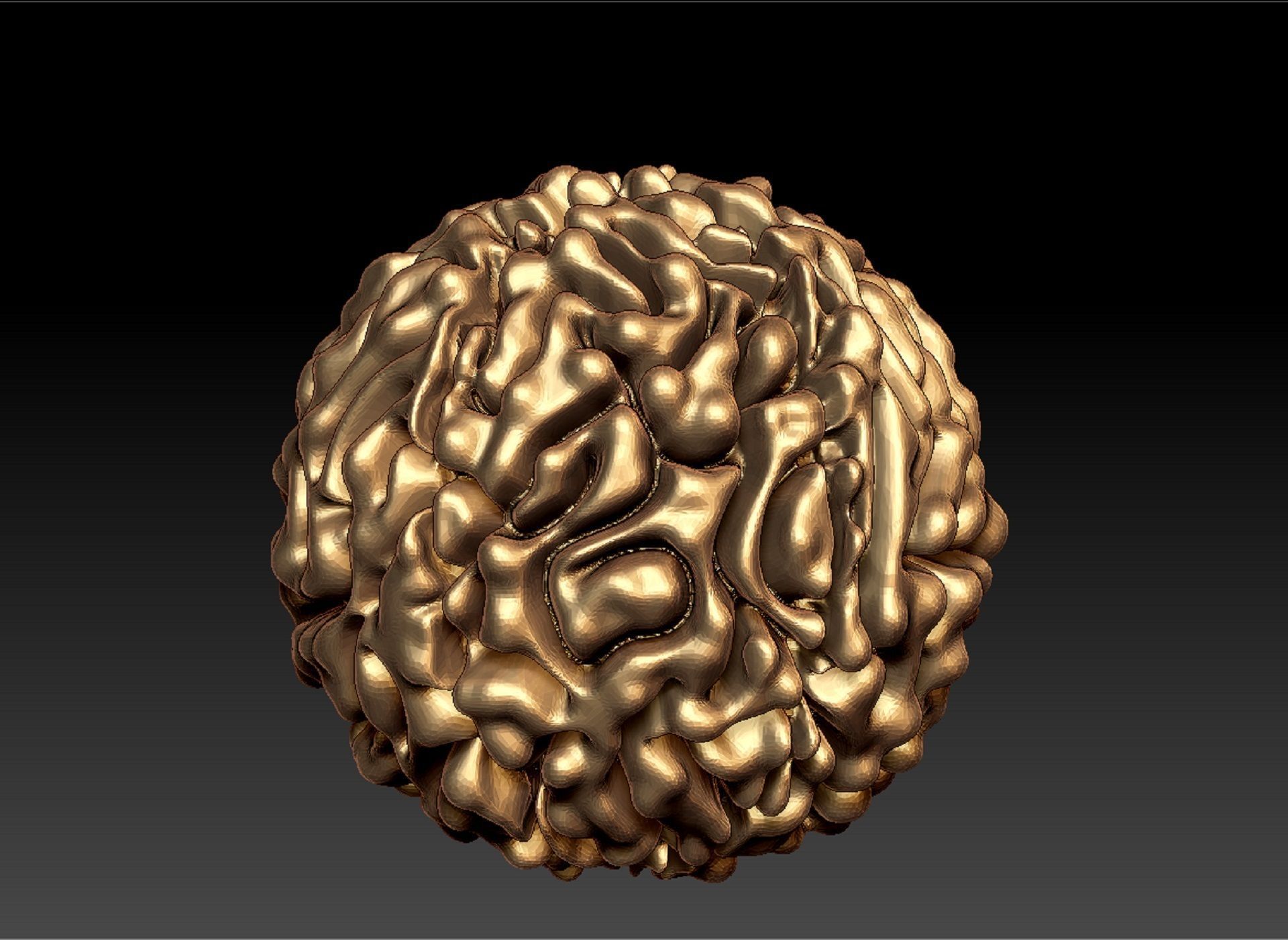 Rudraksh 3d model pendent 3D print model_5