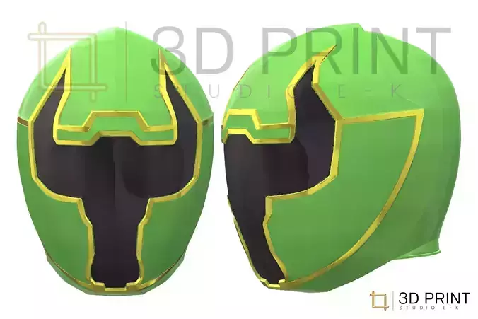 Power Rangers Mystic Force Green Ranger helmet
