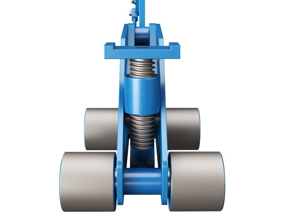 Car Jack Lifter 3D model_10