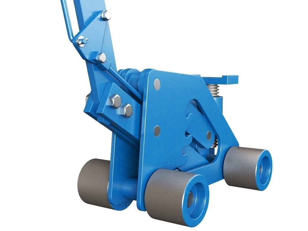 Car Jack Lifter 3D model_12