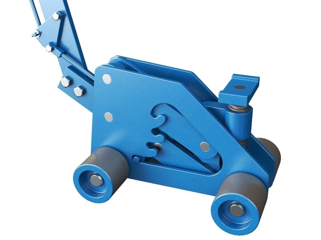 Car Jack Lifter 3D model_9