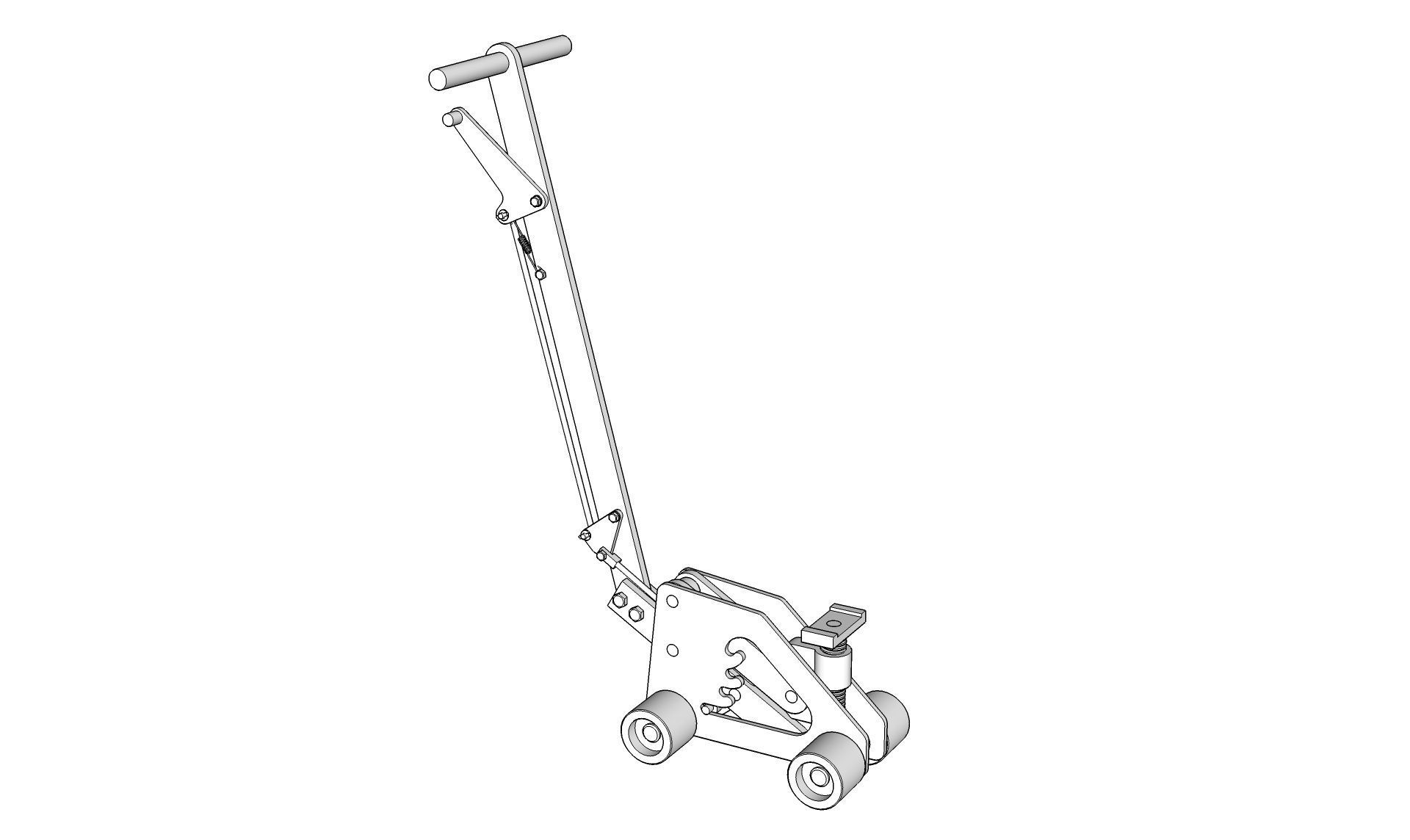 Car Jack Lifter 3D model_13