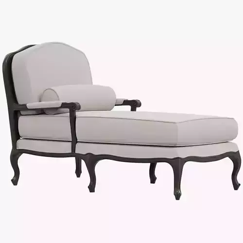 Restoration Hardware Toulouse Chaise 3D model