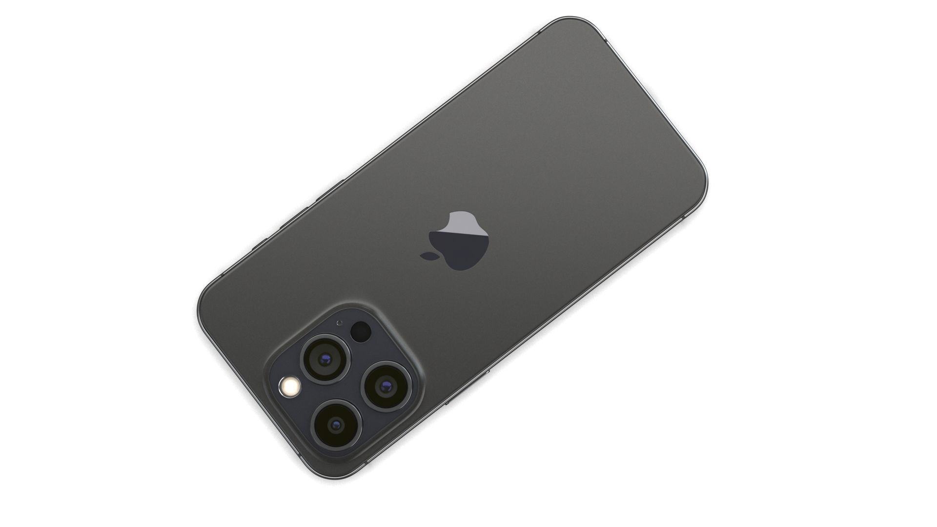 Apple iPhone 15 Pro Max Black Titanium Low-poly 3D model_13