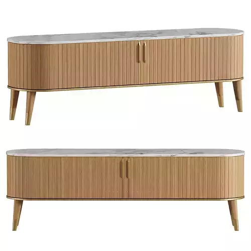 EDEN-ROCK TV cabinet By Roche Bobois
