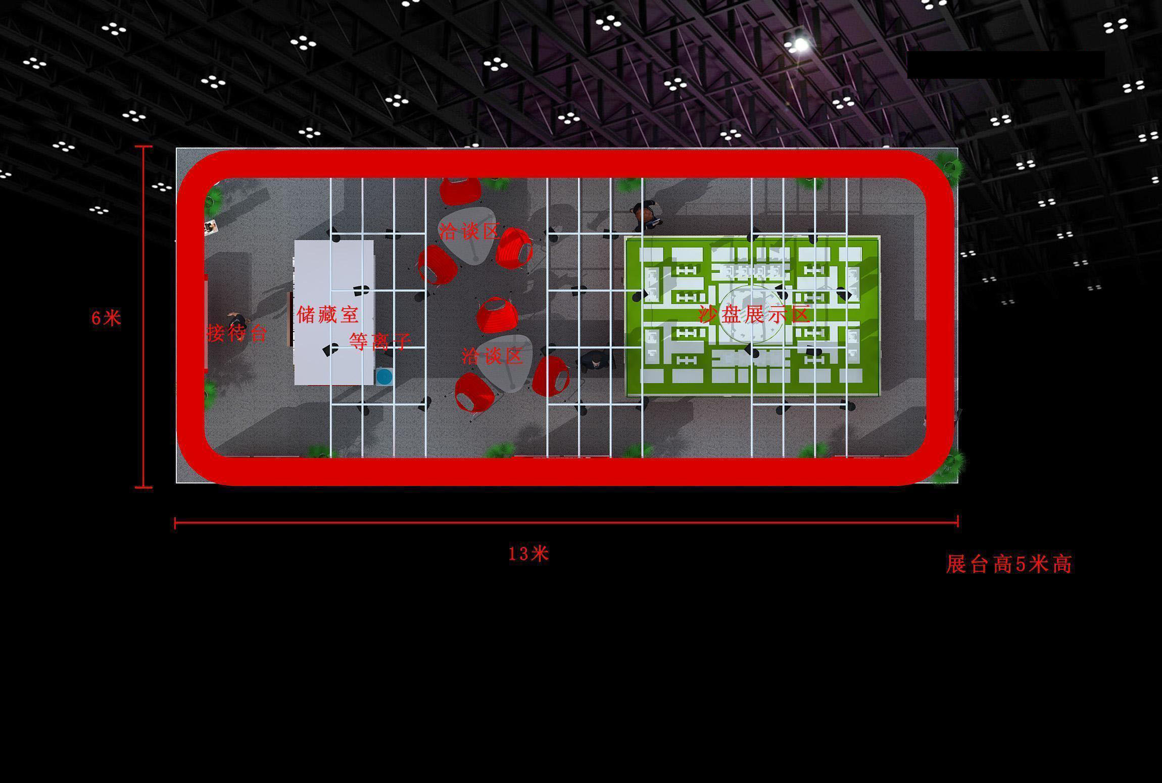 Exhibition - Area - 14X6-3DMAX2012-07 3D model_6