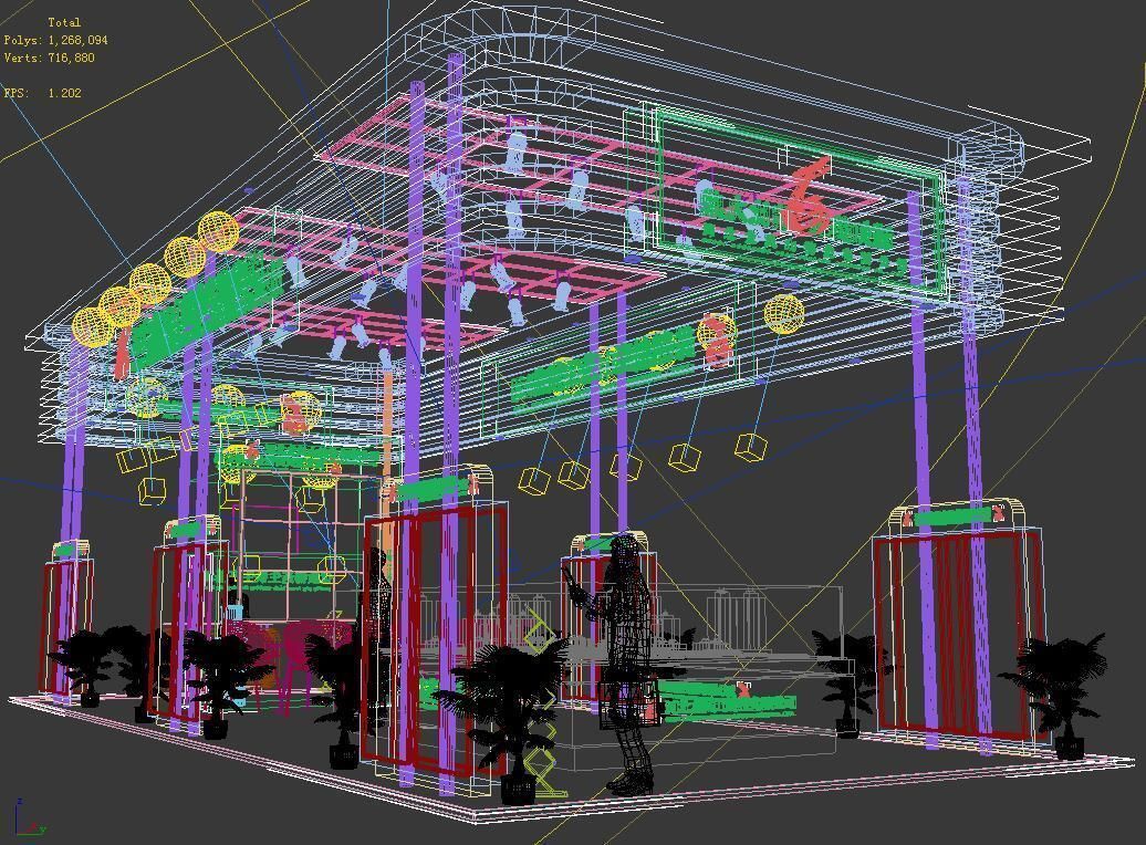 Exhibition - Area - 14X6-3DMAX2012-07 3D model_7